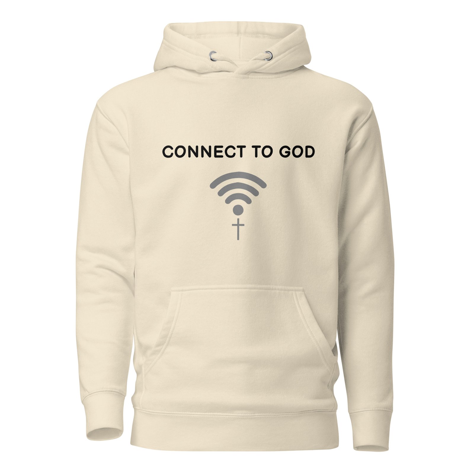 Connect to God · Džemperis su gobtuvu - Image 8