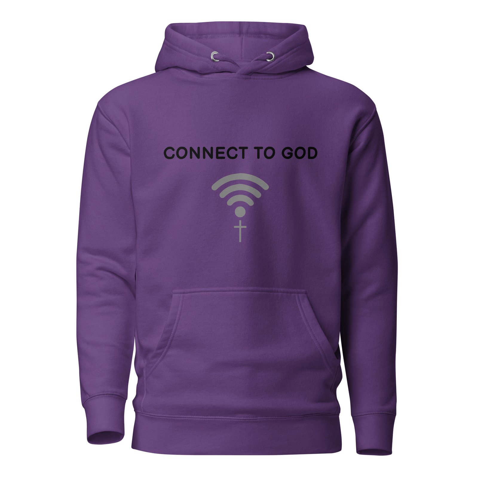 Connect to God · Džemperis su gobtuvu - Image 3