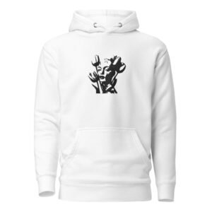 Moteris · Siuvinėtas džemperis su gobtuvu