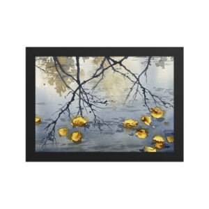 RUDUO · rėmintas paveikslas