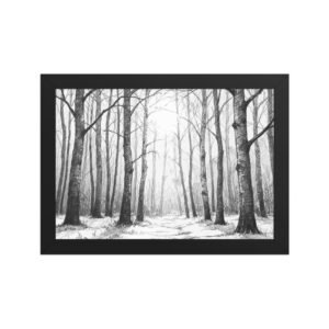 MIŠKAS · rėmintas paveikslas