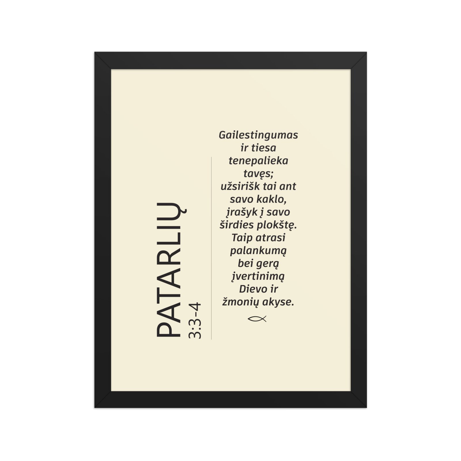 Biblijos citata · rėmintas paveikslas - Image 4