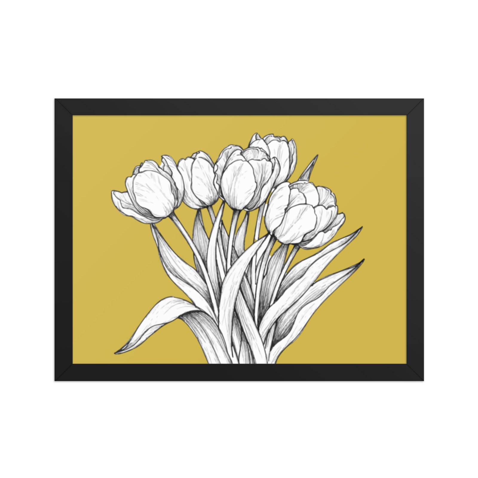 TULPĖS · rėmintas paveikslas - Image 4