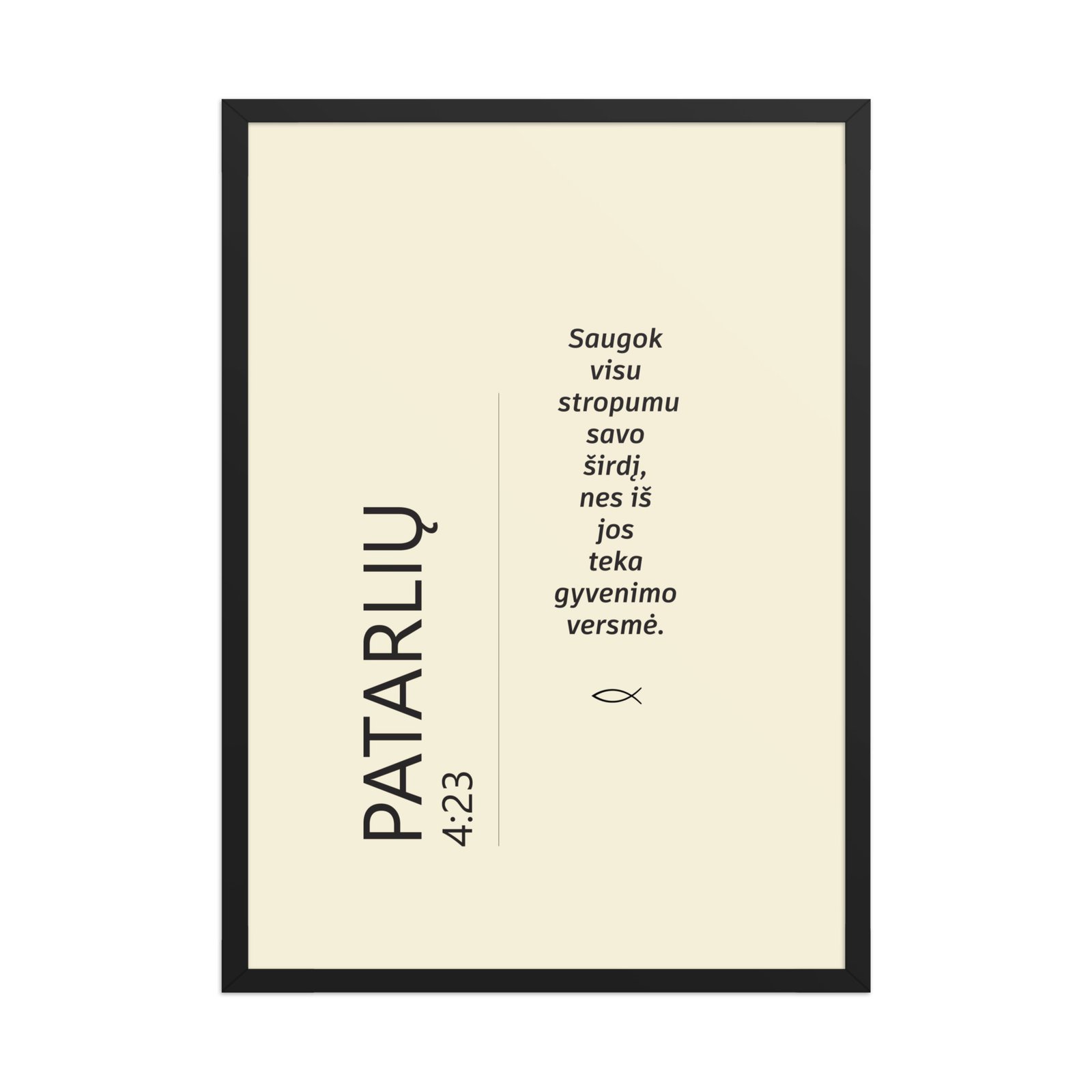 Biblijos citata · rėmintas paveikslas - Image 7