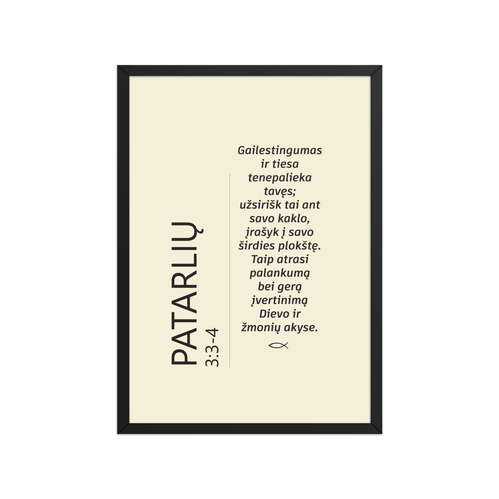 Biblijos citata · rėmintas paveikslas - Image 10