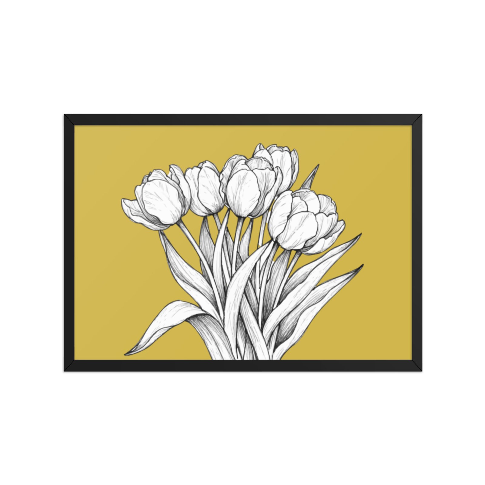 TULPĖS · rėmintas paveikslas - Image 10