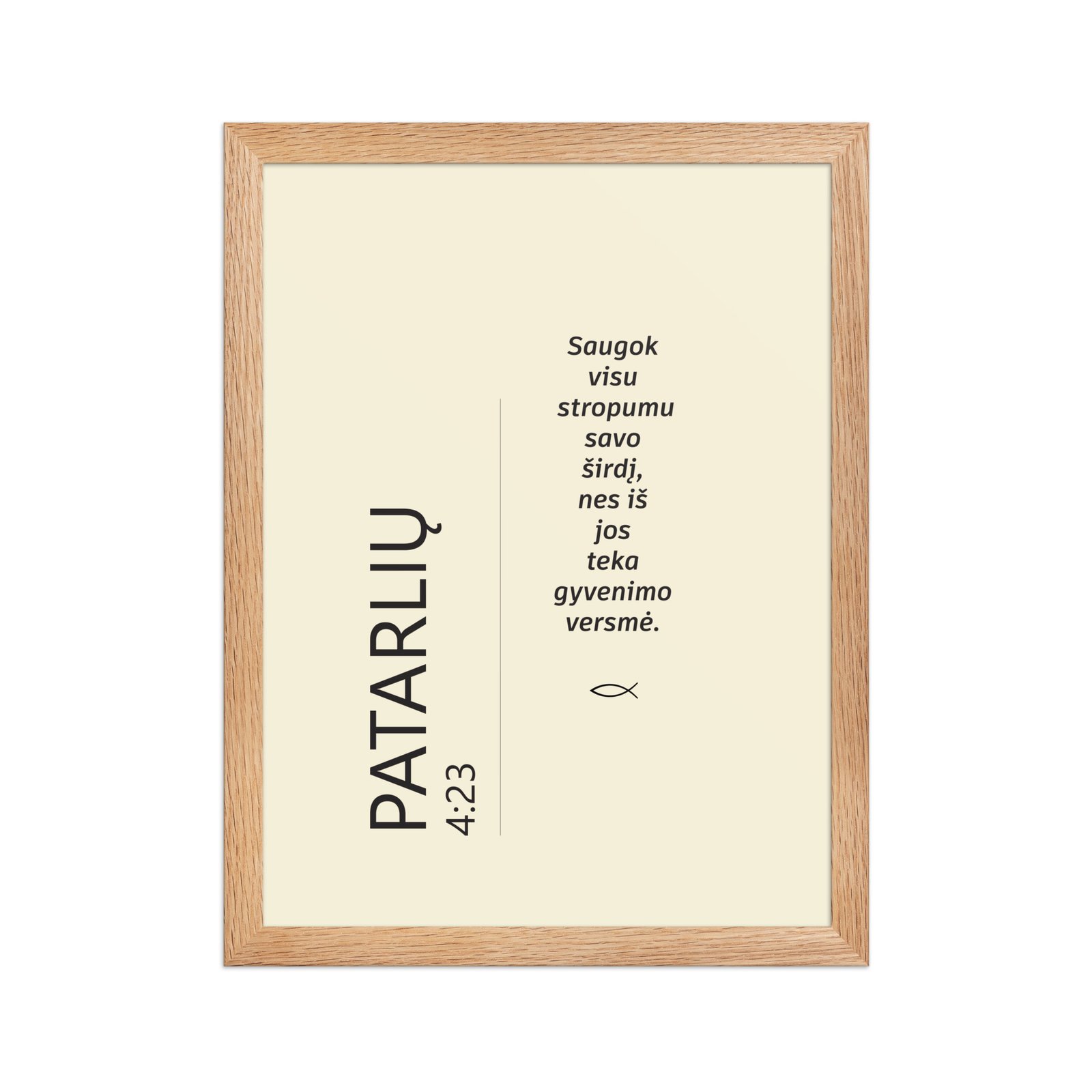 Biblijos citata · rėmintas paveikslas - Image 5