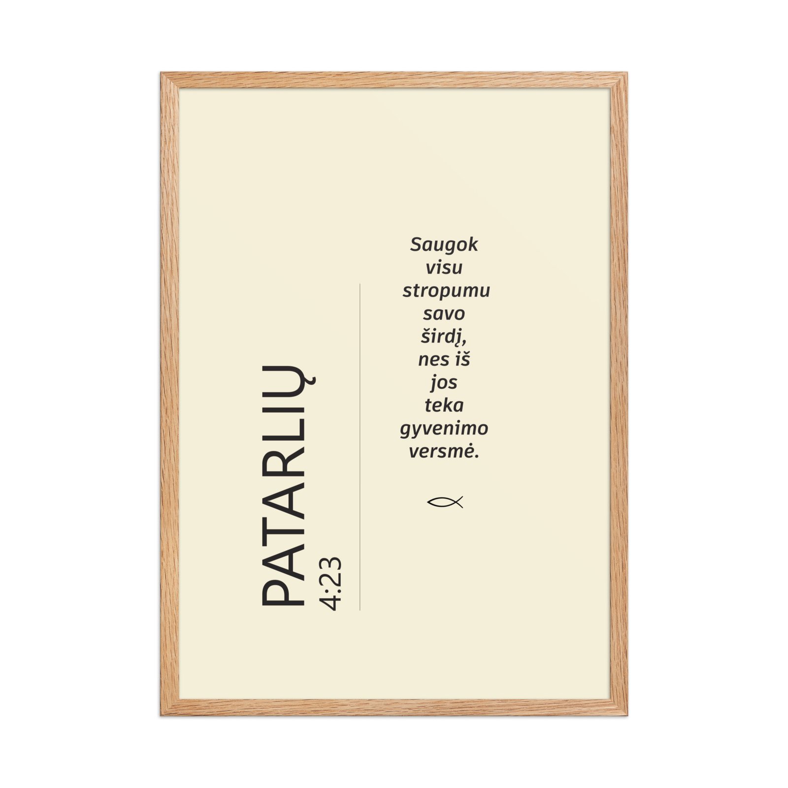 Biblijos citata · rėmintas paveikslas - Image 8