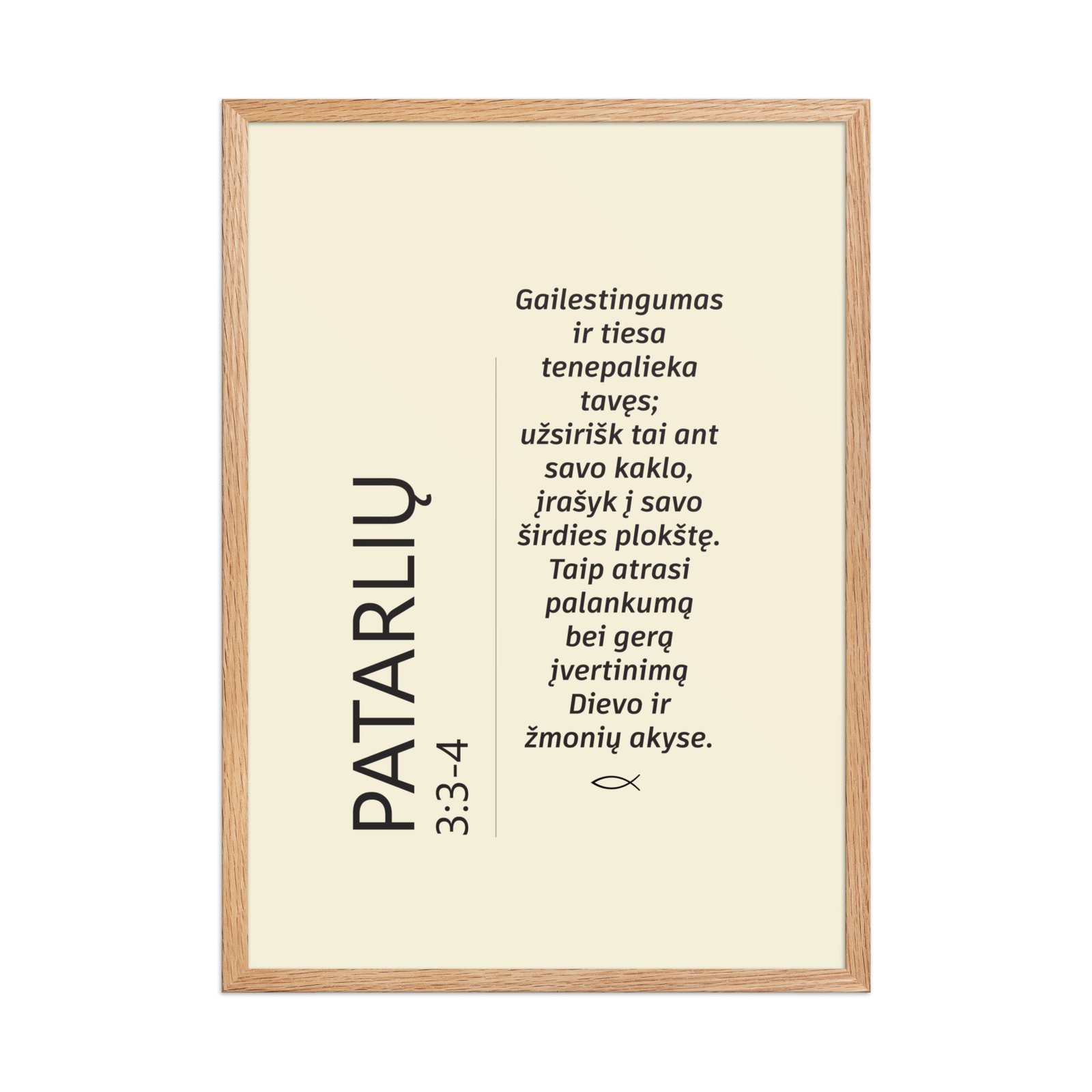 Biblijos citata · rėmintas paveikslas - Image 8