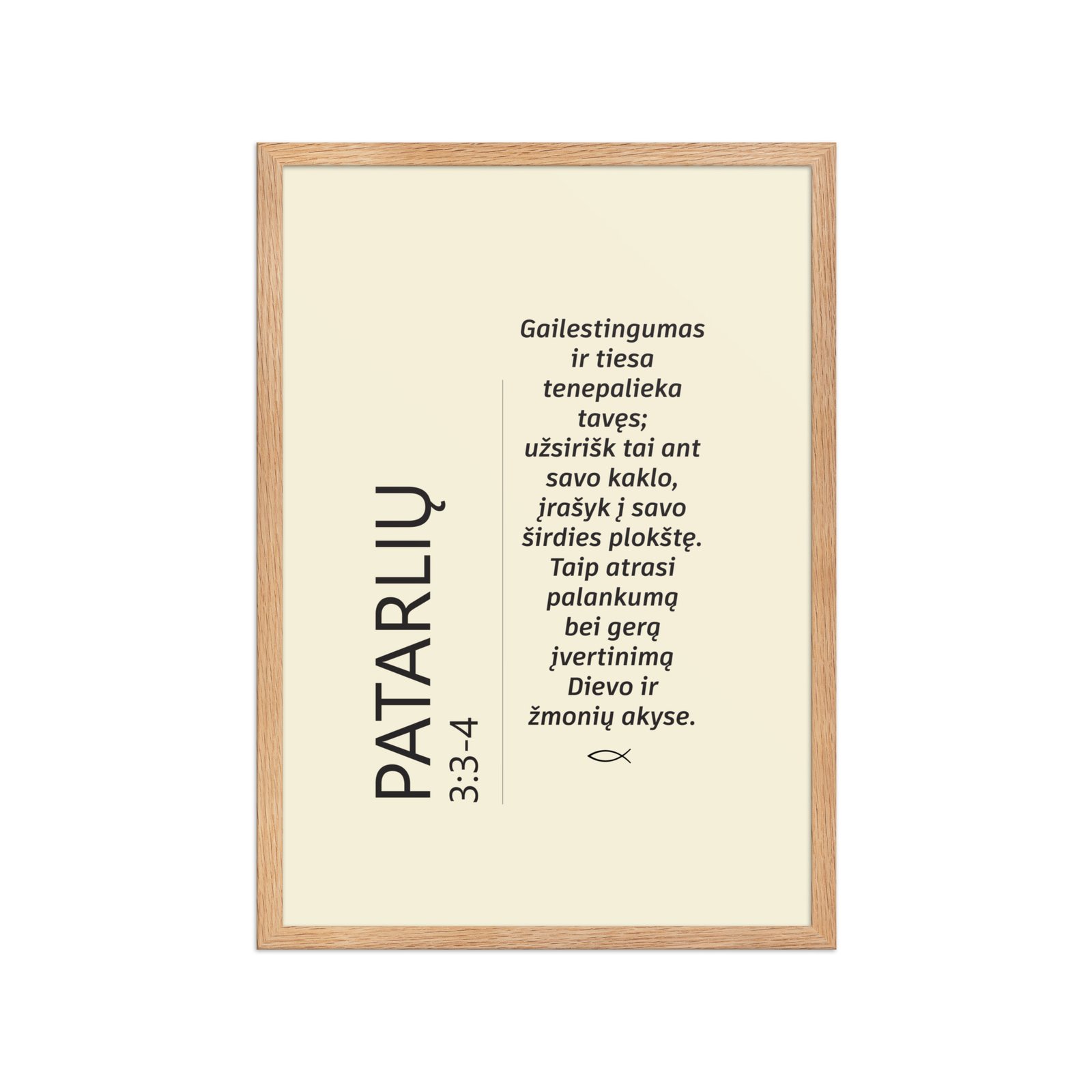 Biblijos citata · rėmintas paveikslas - Image 11