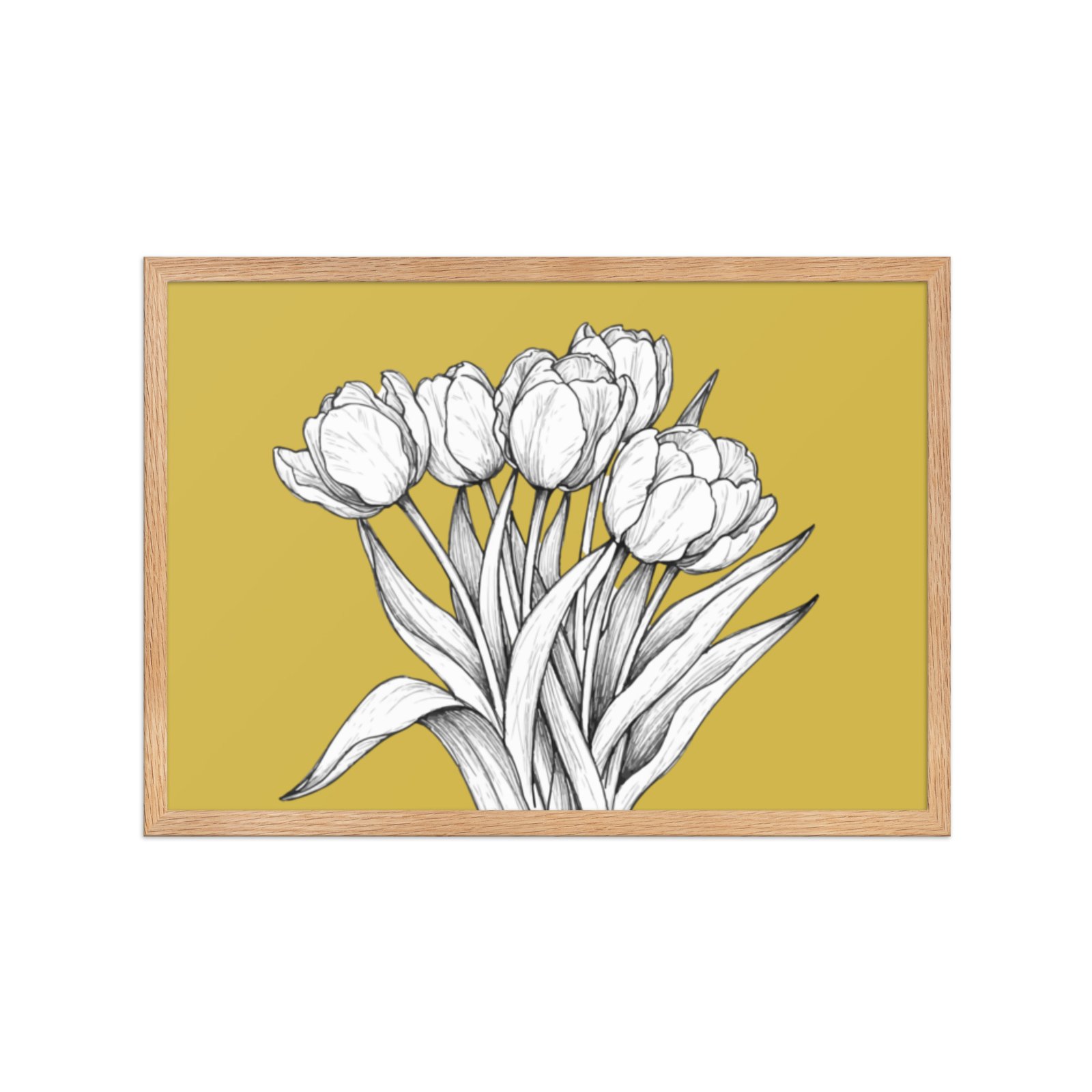 TULPĖS · rėmintas paveikslas - Image 11