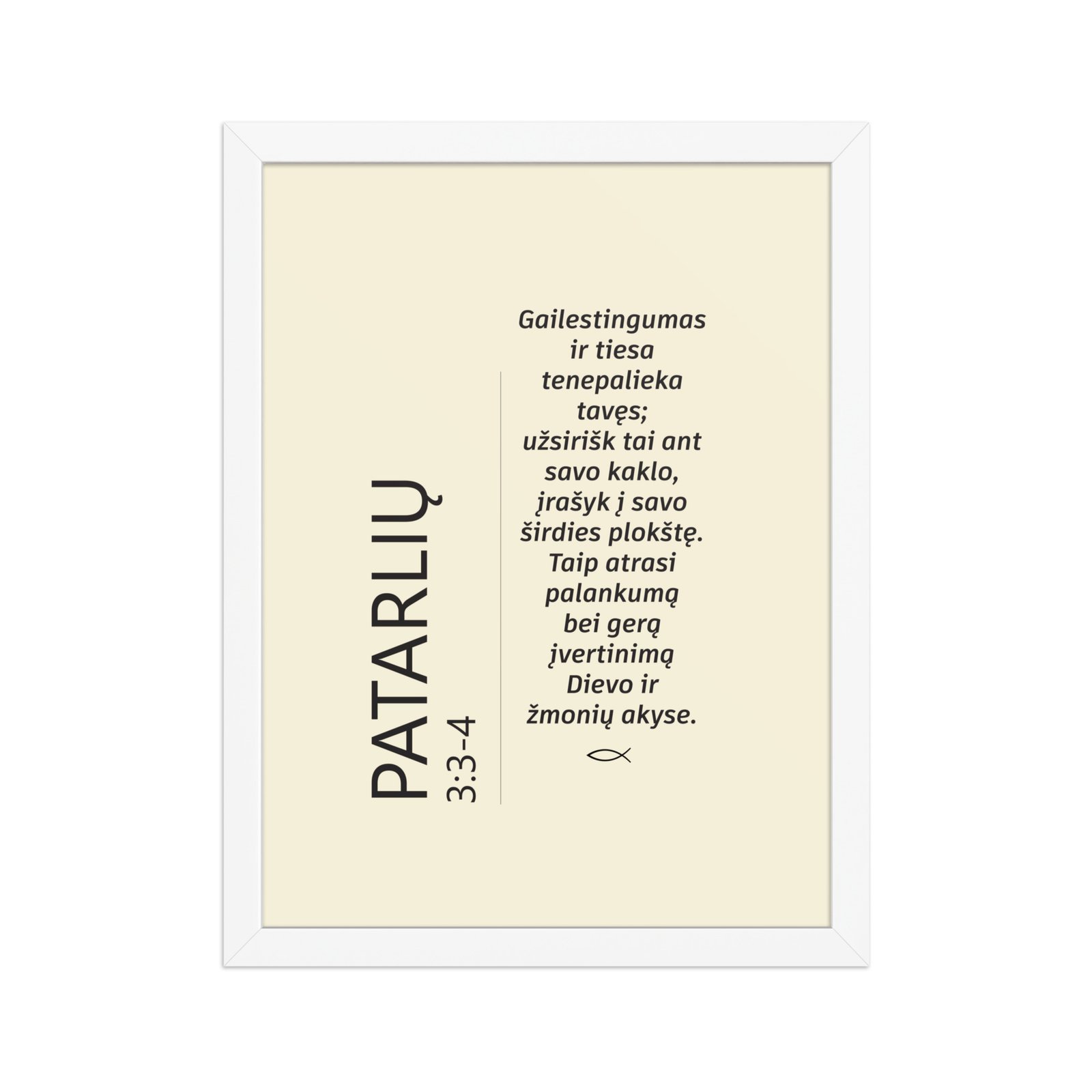 Biblijos citata · rėmintas paveikslas - Image 6