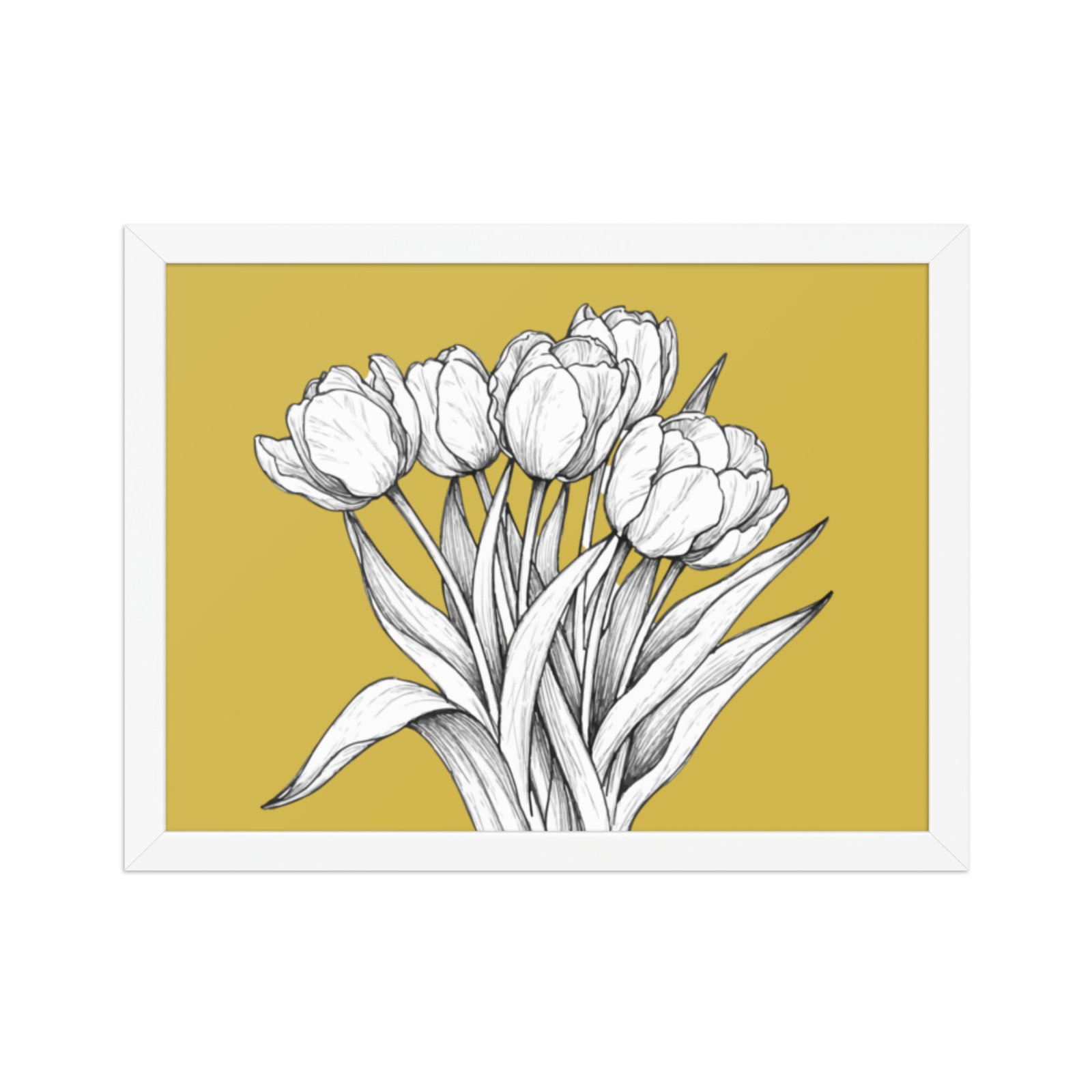 TULPĖS · rėmintas paveikslas - Image 6