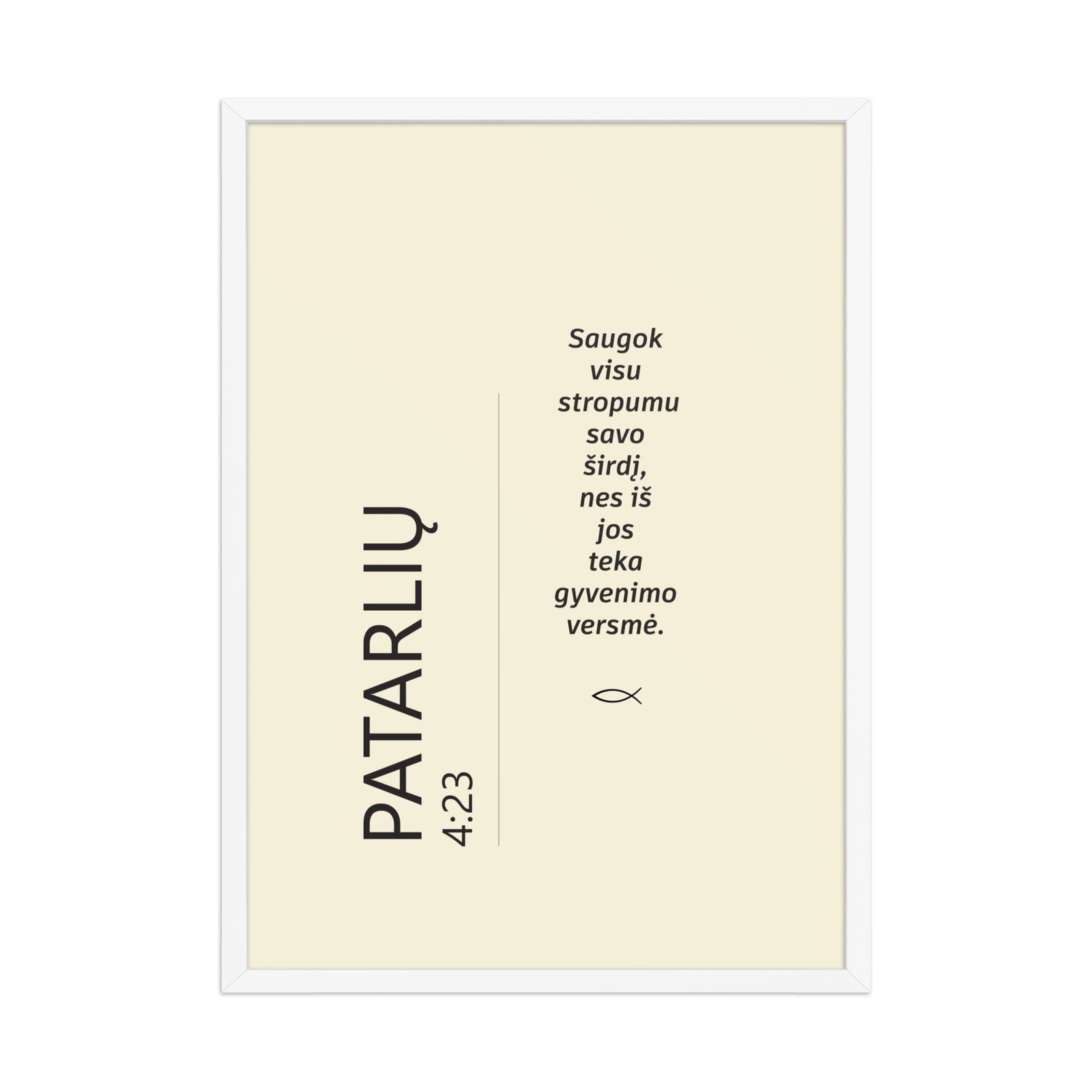 Biblijos citata · rėmintas paveikslas - Image 9