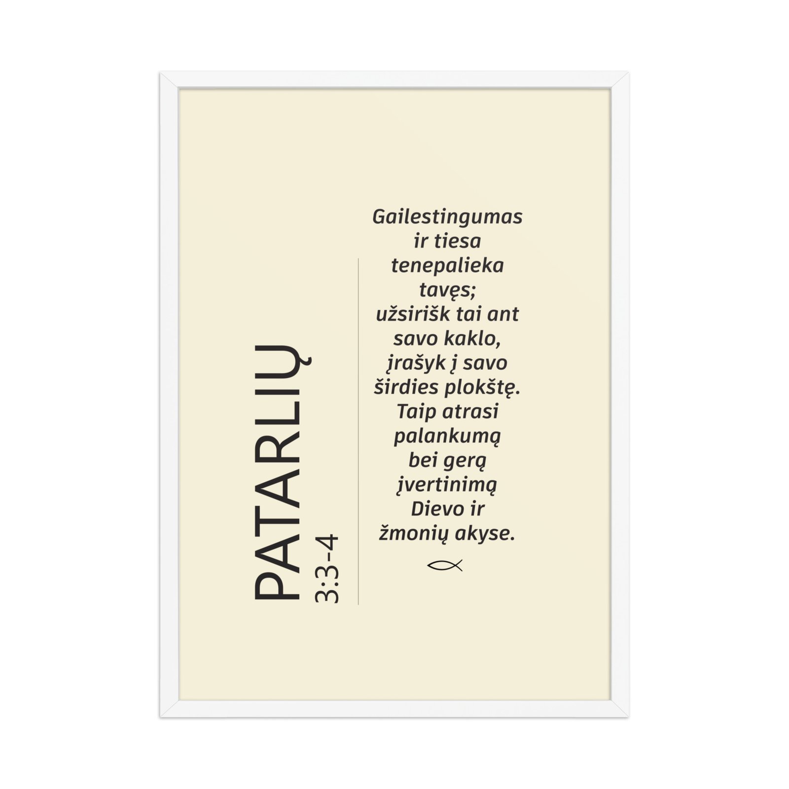 Biblijos citata · rėmintas paveikslas - Image 9