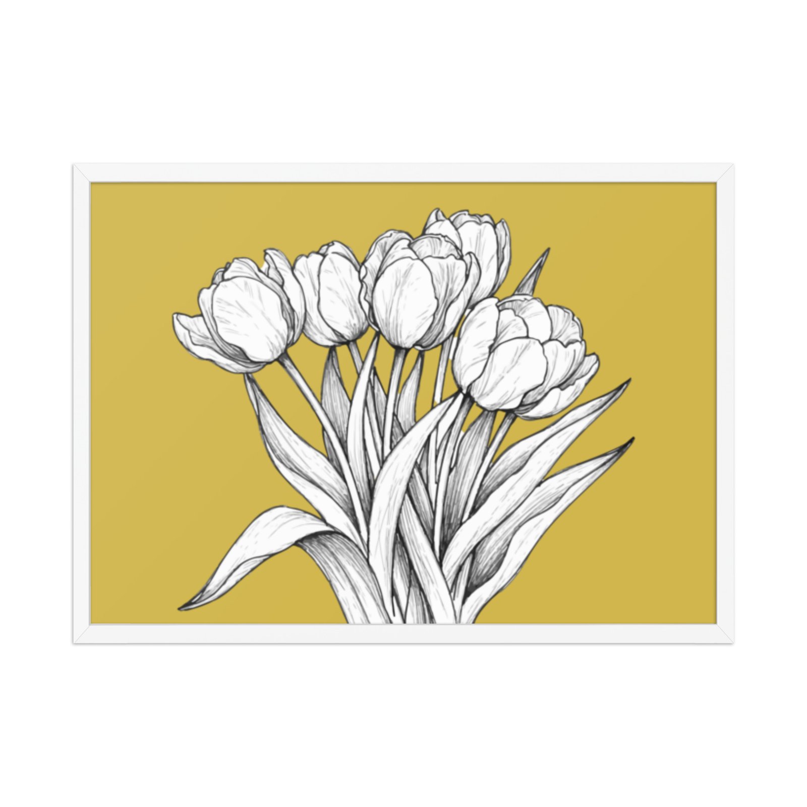 TULPĖS · rėmintas paveikslas - Image 9