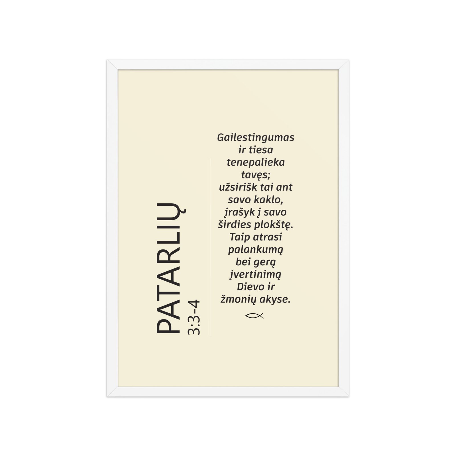 Biblijos citata · rėmintas paveikslas - Image 12