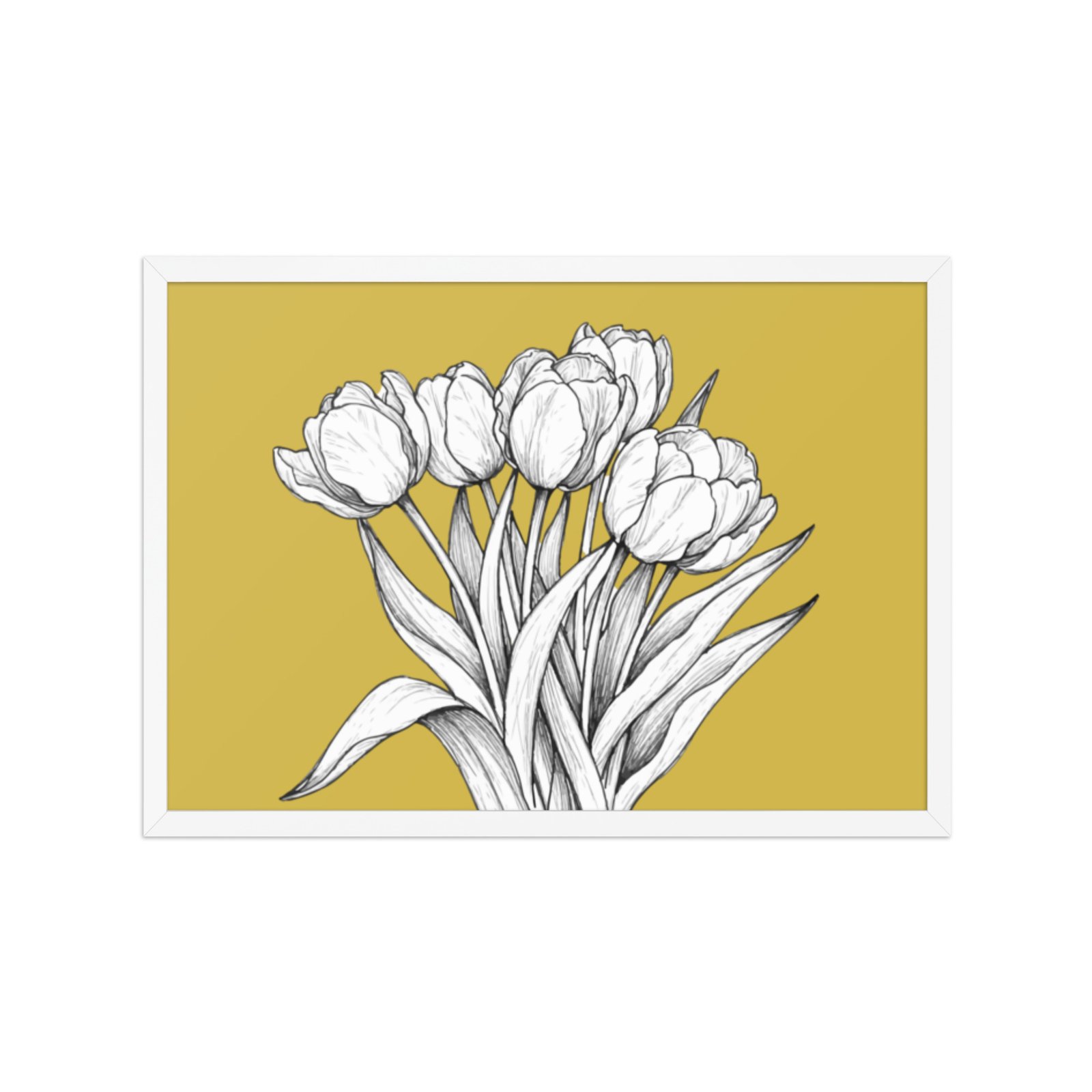 TULPĖS · rėmintas paveikslas - Image 12