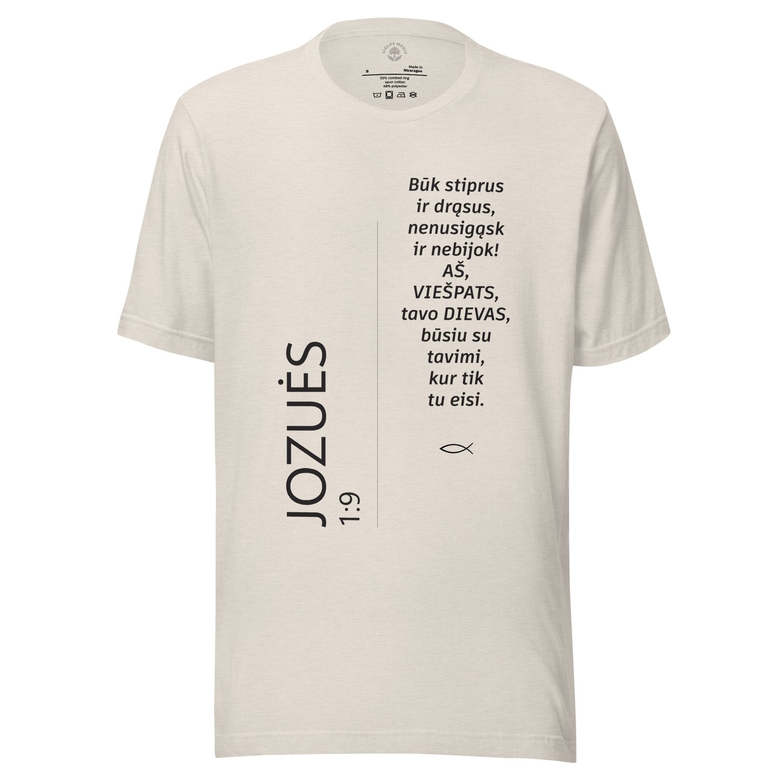 Biblijos citata · Unisex marškinėliai - Image 2