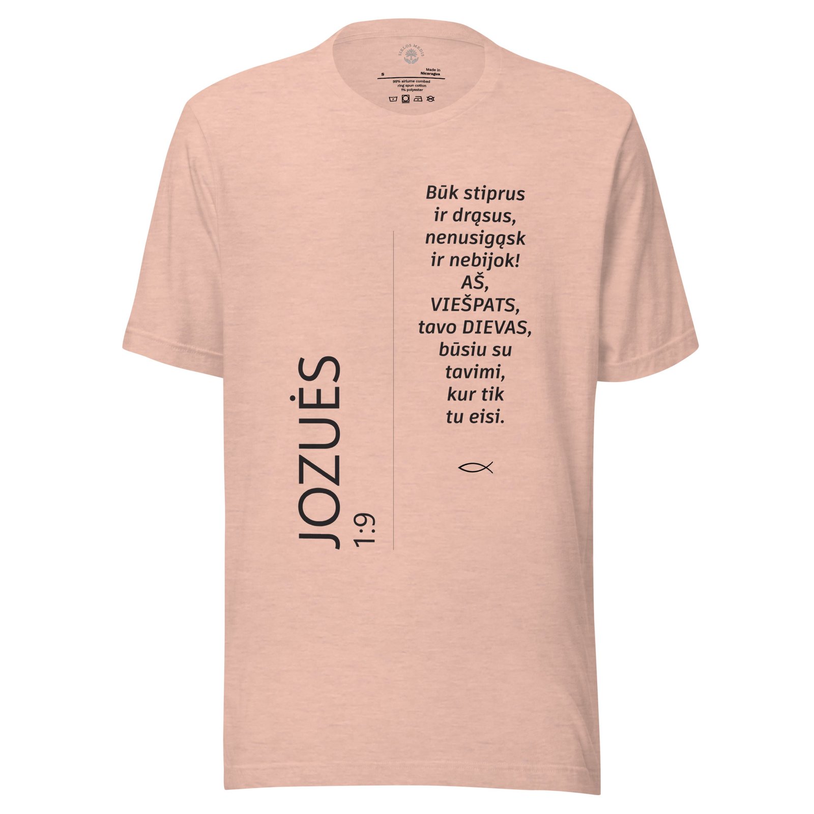 Biblijos citata · Unisex marškinėliai - Image 4