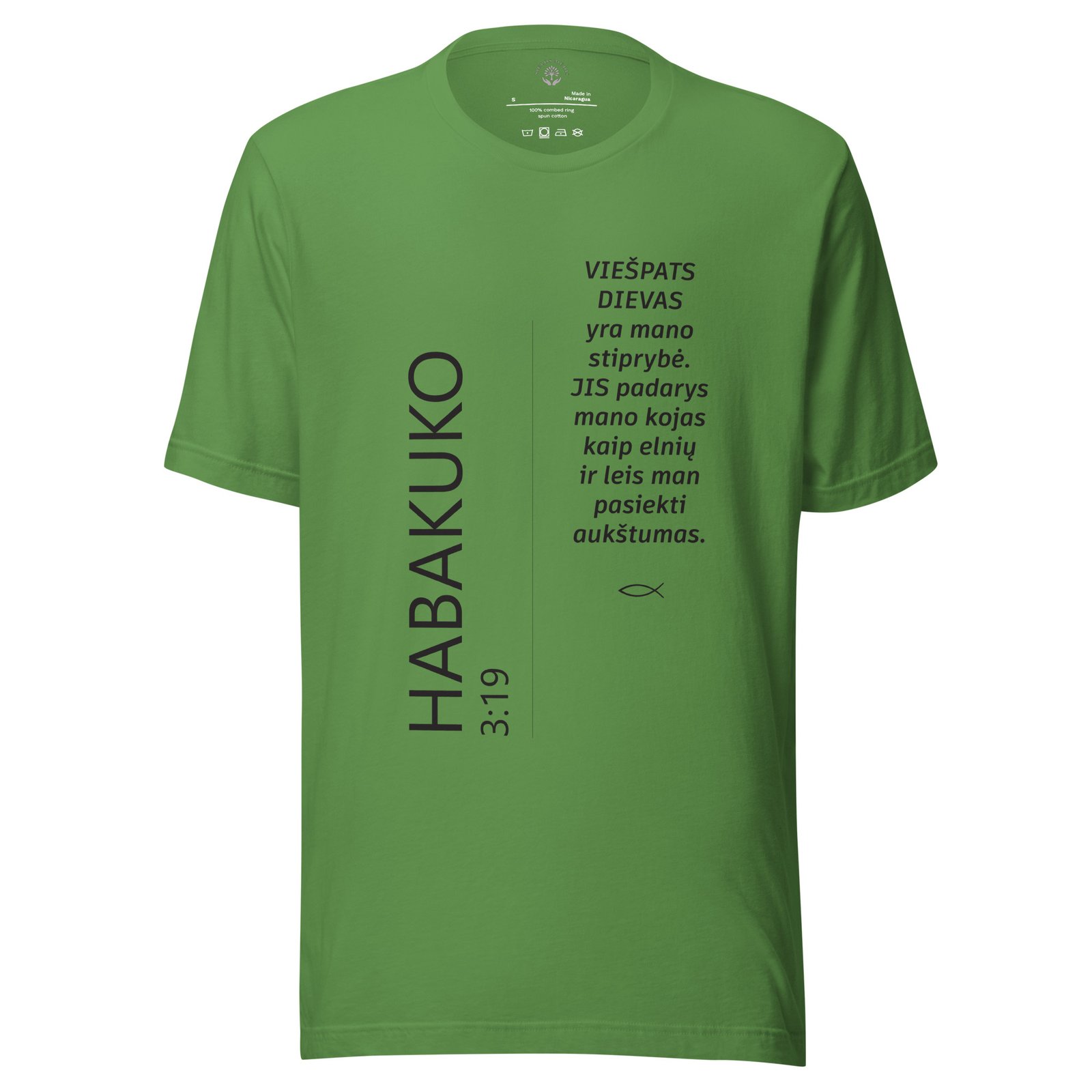 Biblijos citata · Unisex marškinėliai - Image 9