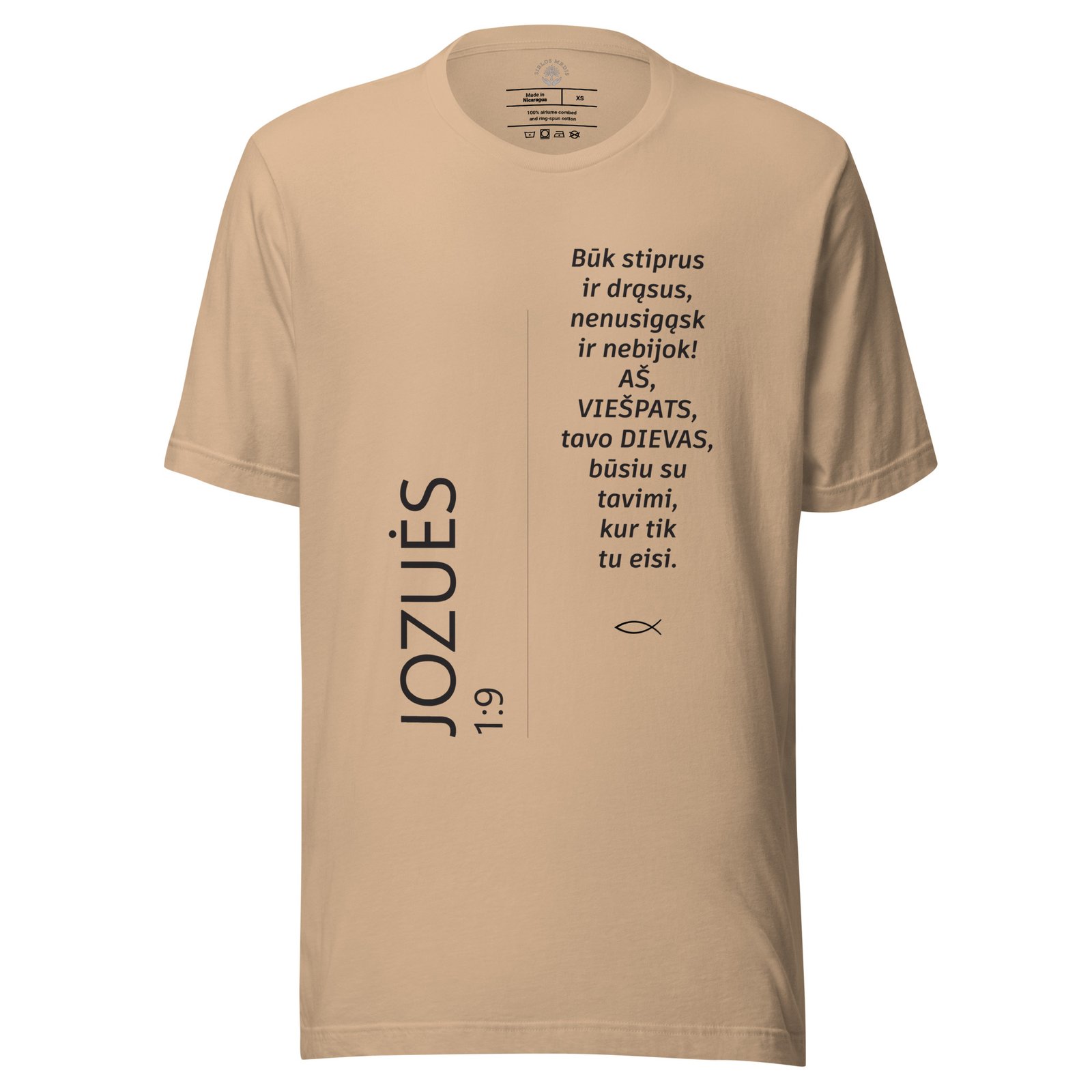 Biblijos citata · Unisex marškinėliai - Image 6