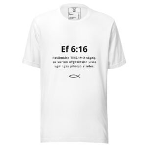 Biblijos citata · Unisex marškinėliai