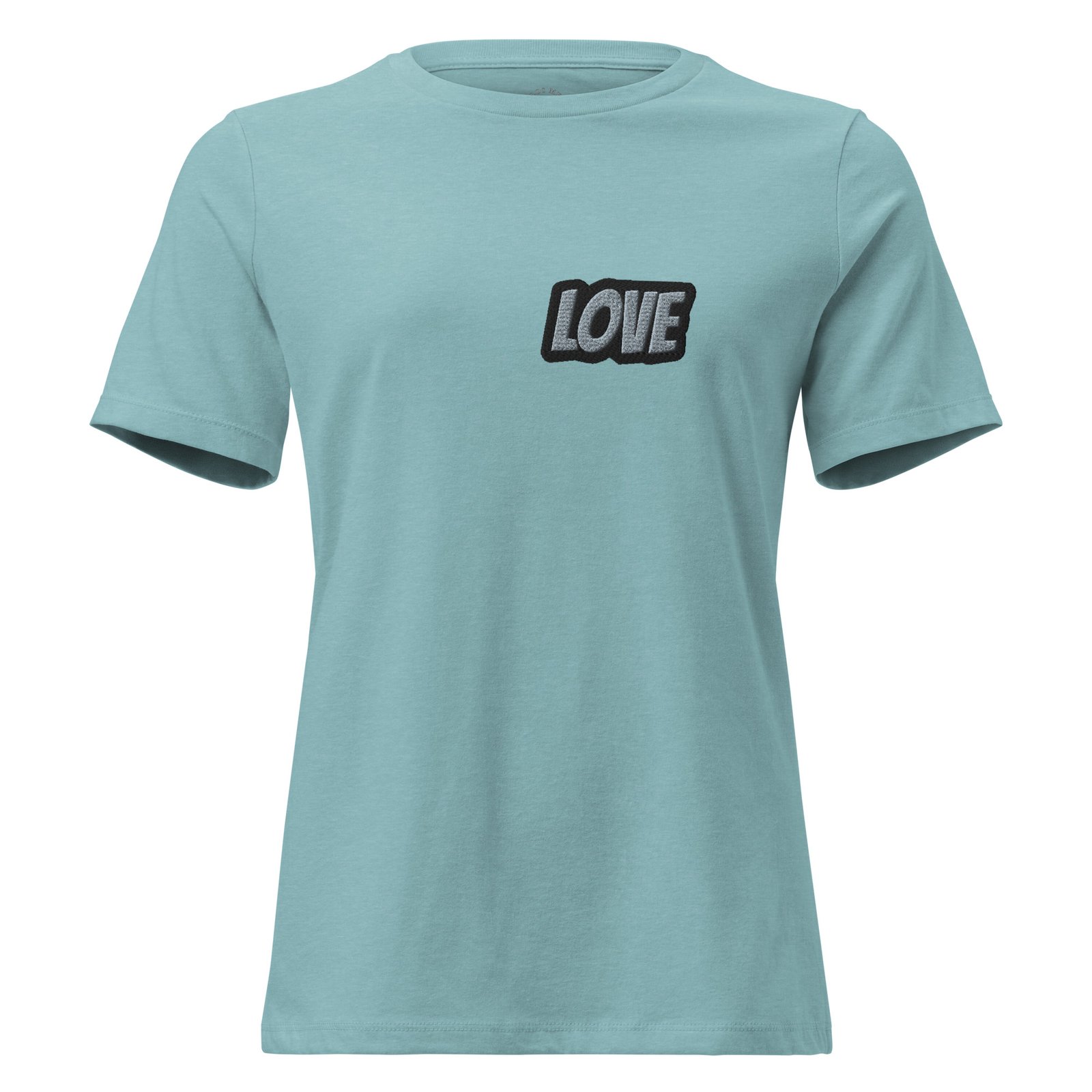 Love · Siuvinėti moteriški marškinėliai - Image 3