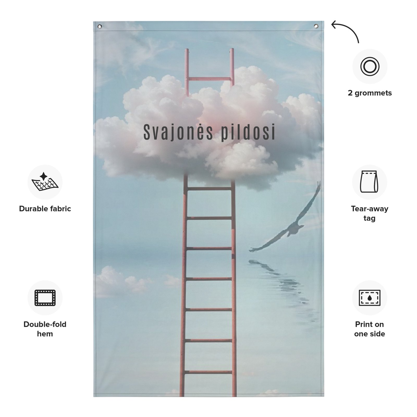 Svajonės pildosi · Interjero vėliava - Image 7