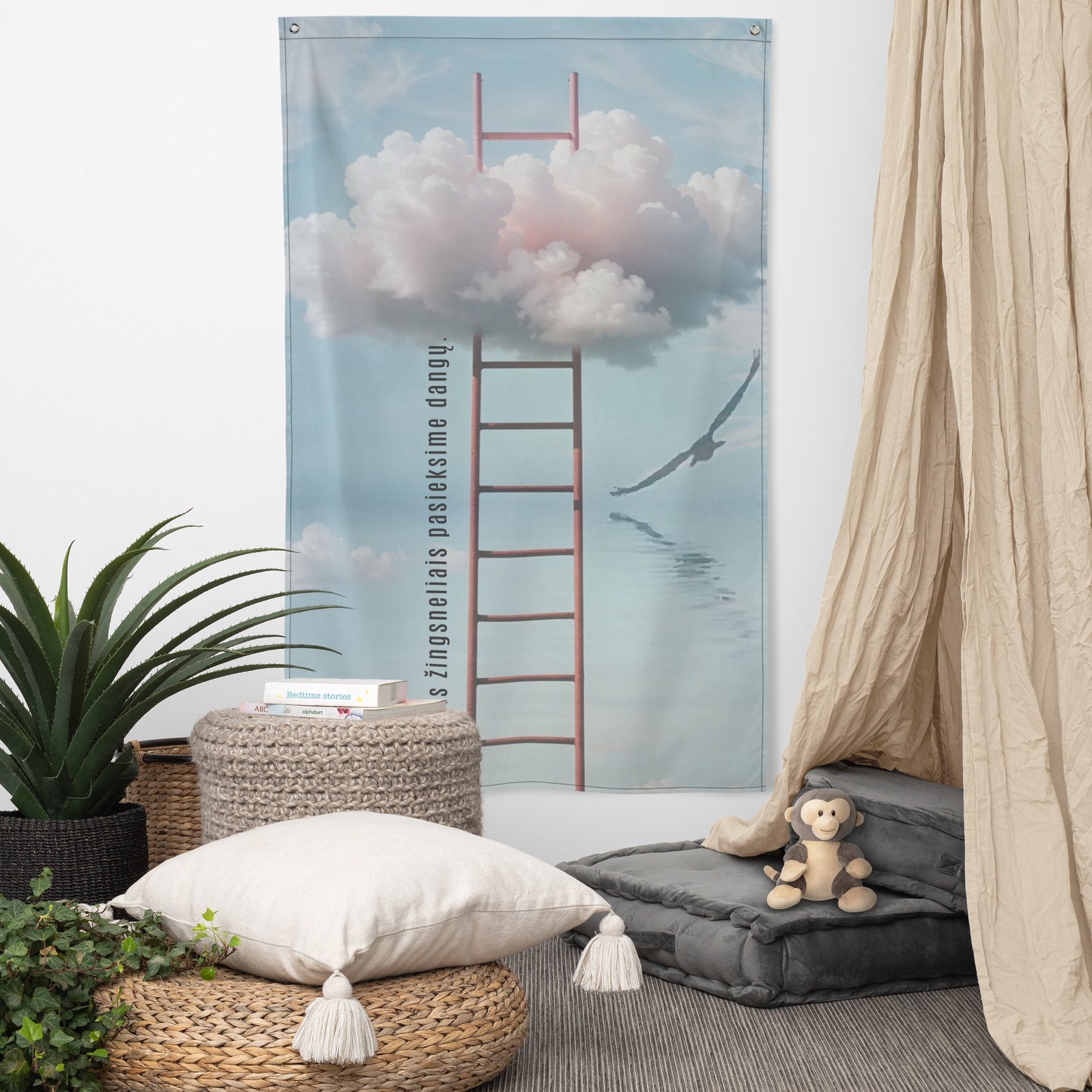 Maži žingsneliai · Interjero vėliava - Image 3