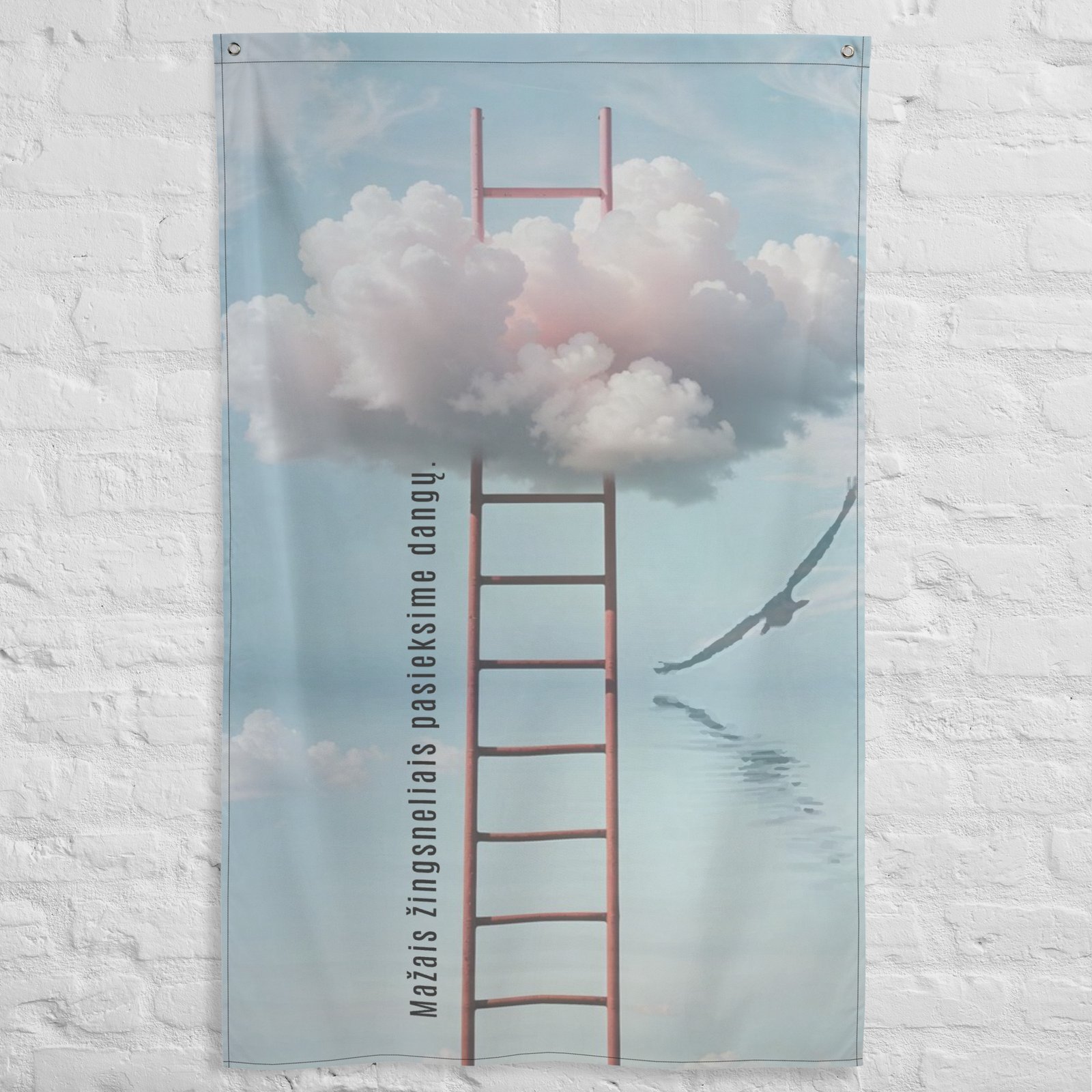 Maži žingsneliai · Interjero vėliava