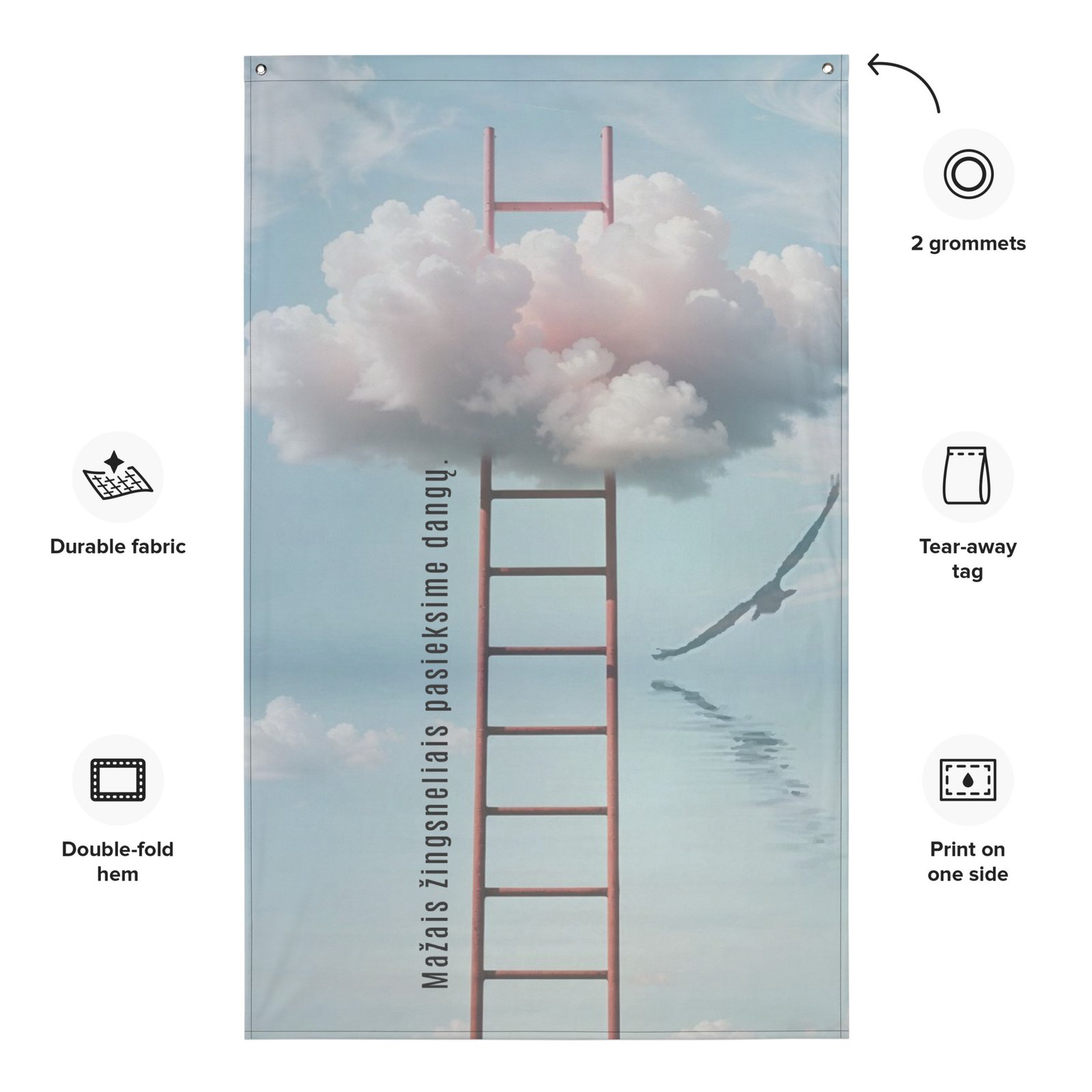 Maži žingsneliai · Interjero vėliava - Image 6