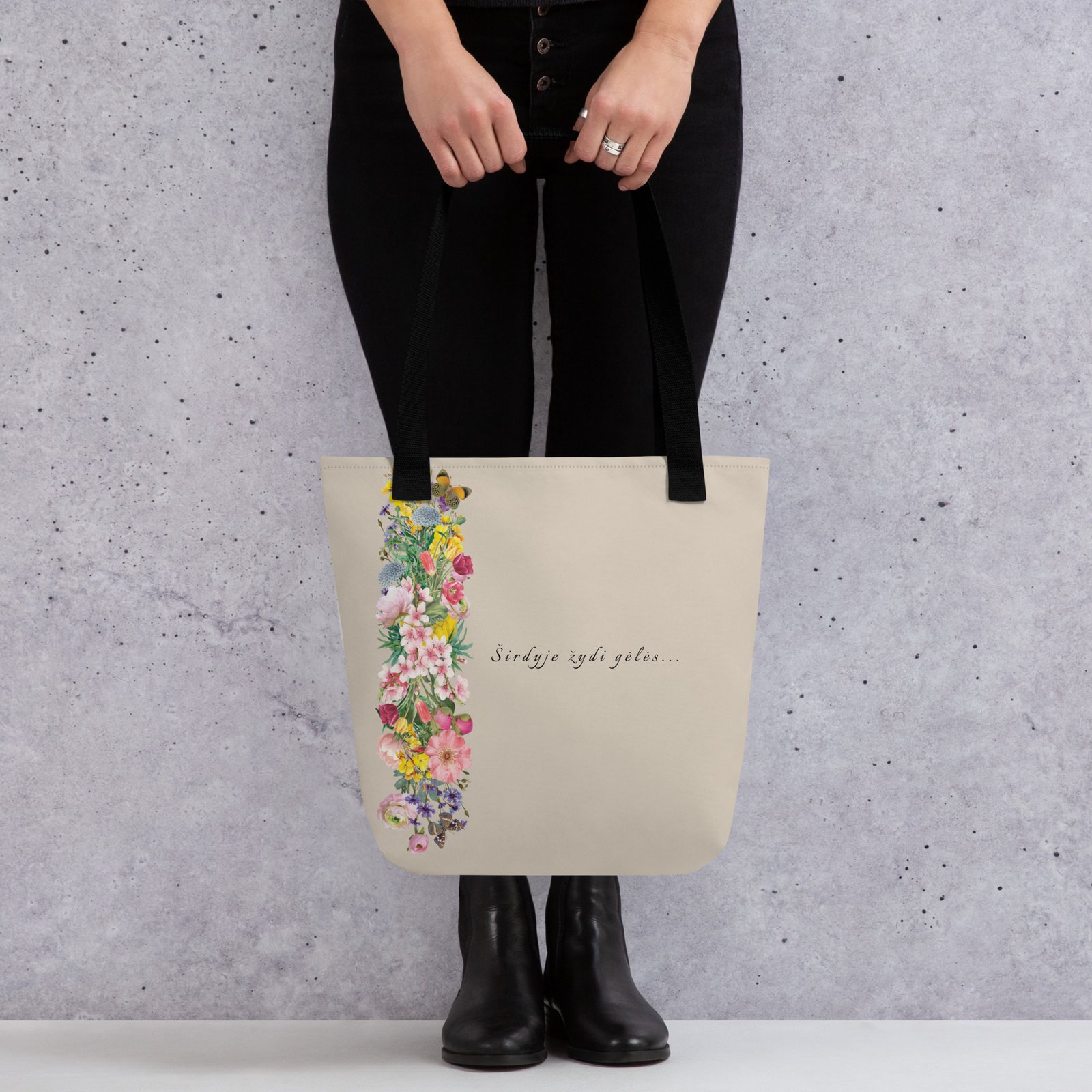 Širdyje žydi gėlės · Rankinė - Image 2