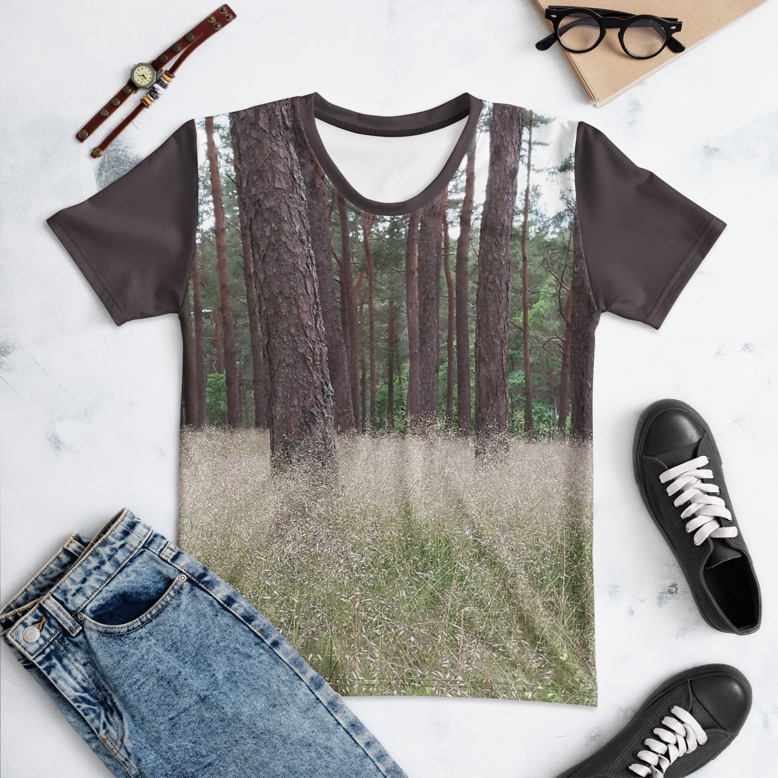 Gamta · Išskirtinio dizaino moteriški marškinėliai - Image 7
