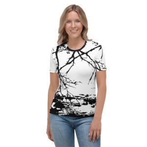 Šakos · Išskirtinio dizaino moteriški marškinėliai