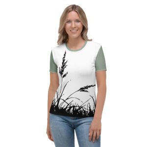 Pieva · Išskirtinio dizaino moteriški marškinėliai