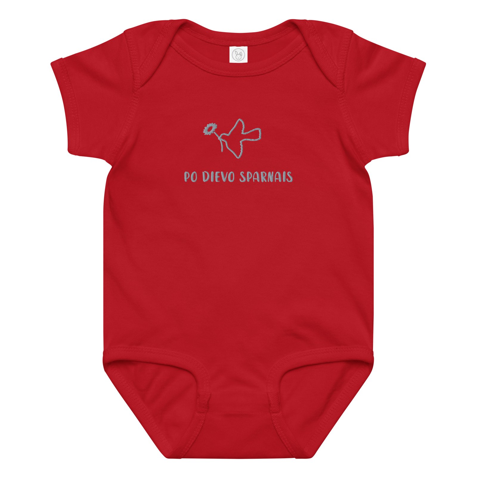 Po Dievo sparnais · Siuvinėtas medvilninis smėlinukas - Image 3