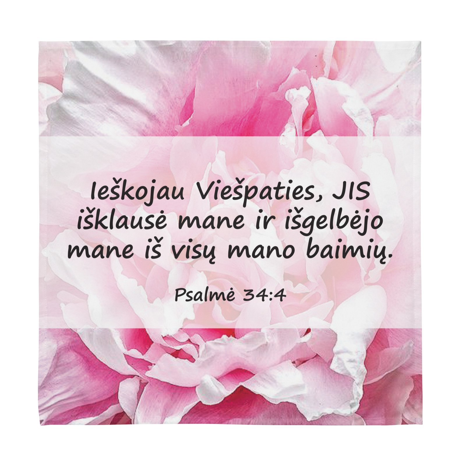 Biblijos citata · Servetėlės 4 vnt.