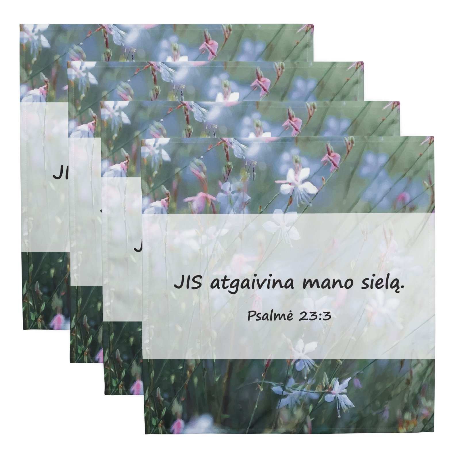 Biblijos citata · Servetėlės 4 vnt. - Image 3