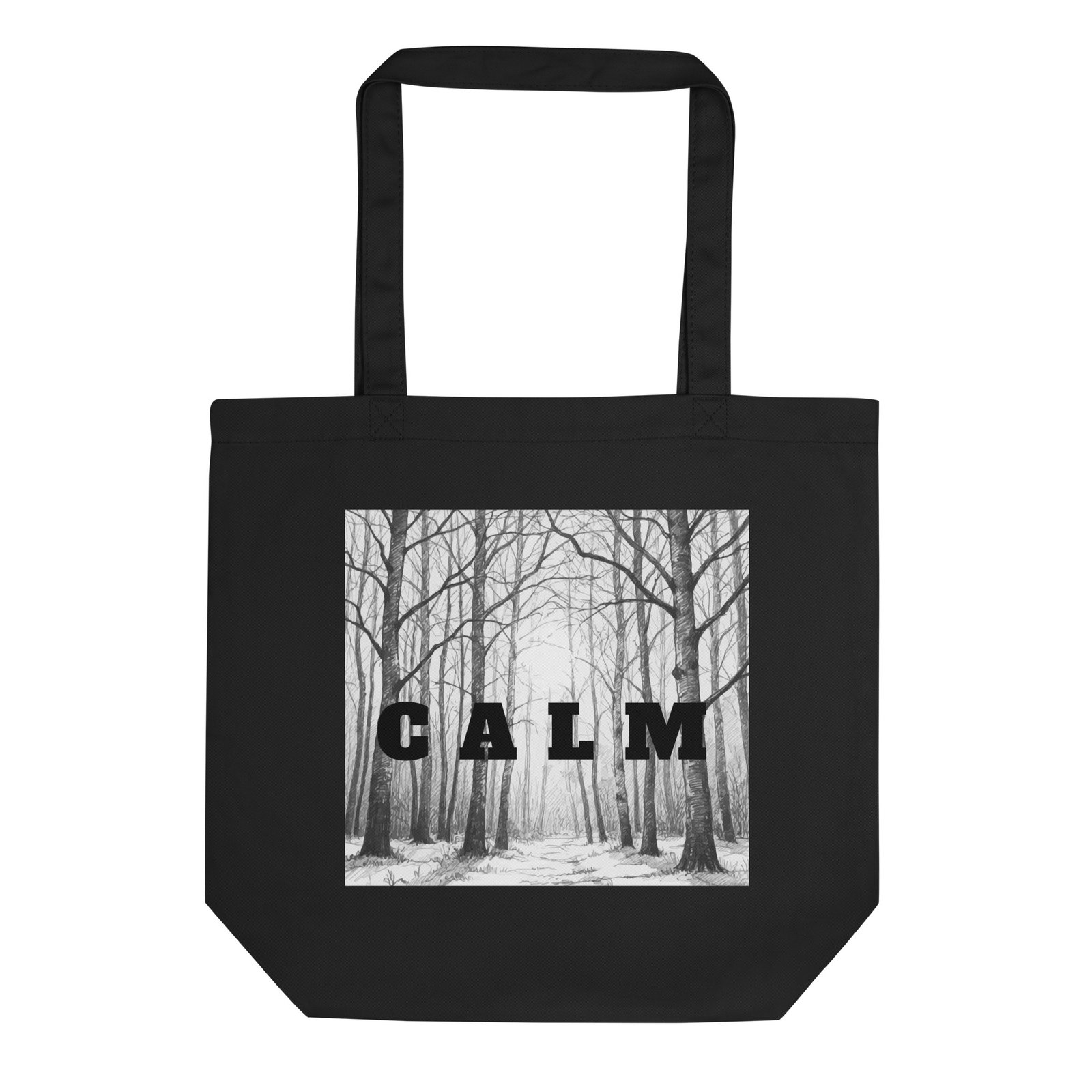 CALM · Ekologiškos medvilnės krepšys
