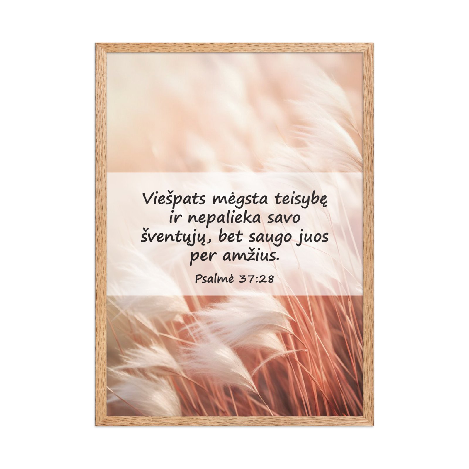 Biblijos citata · Rėmintas paveikslas - Image 2