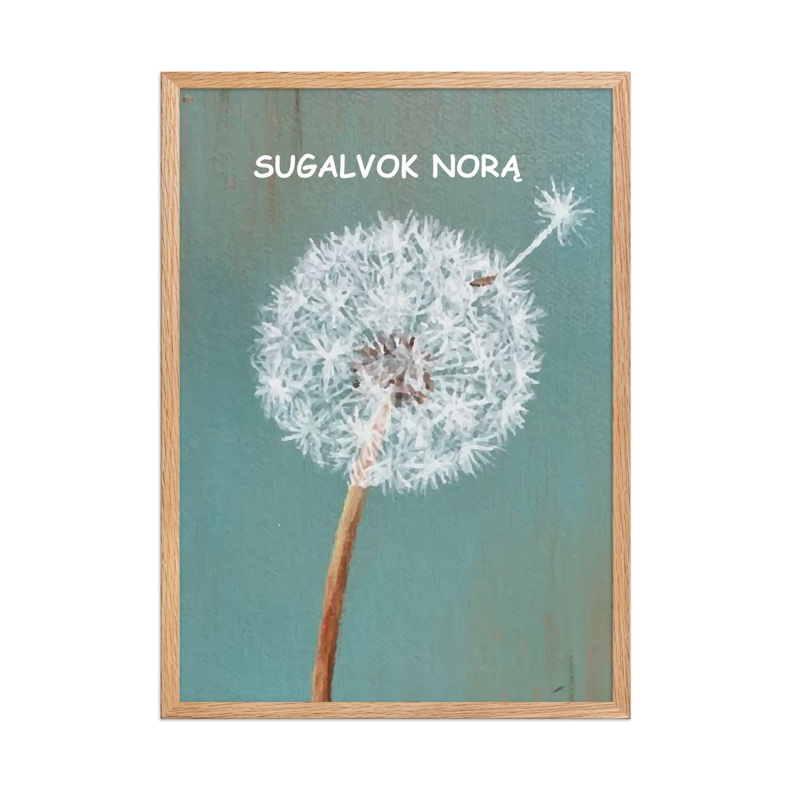 Sugalvok norą · Rėmintas paveikslas - Image 2