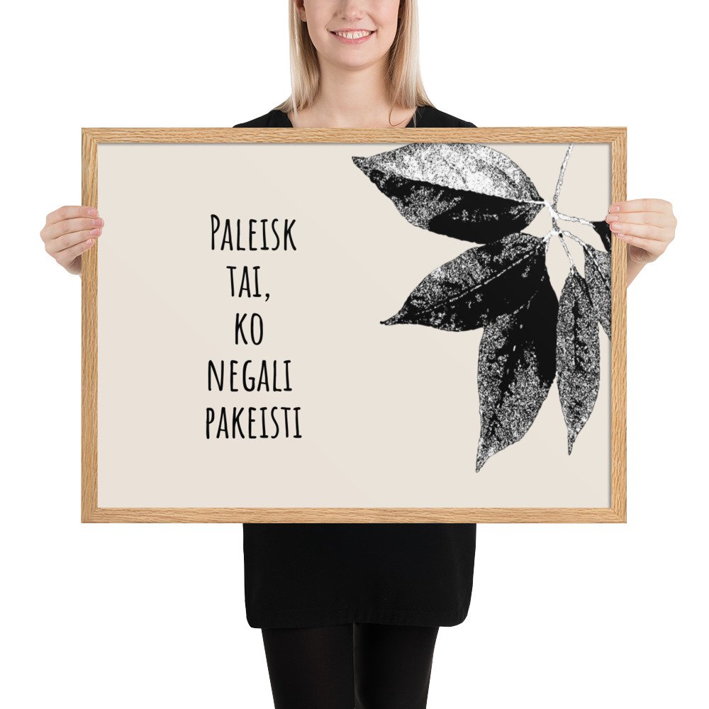 Motyvacijai · Rėmintas paveikslas - Image 5