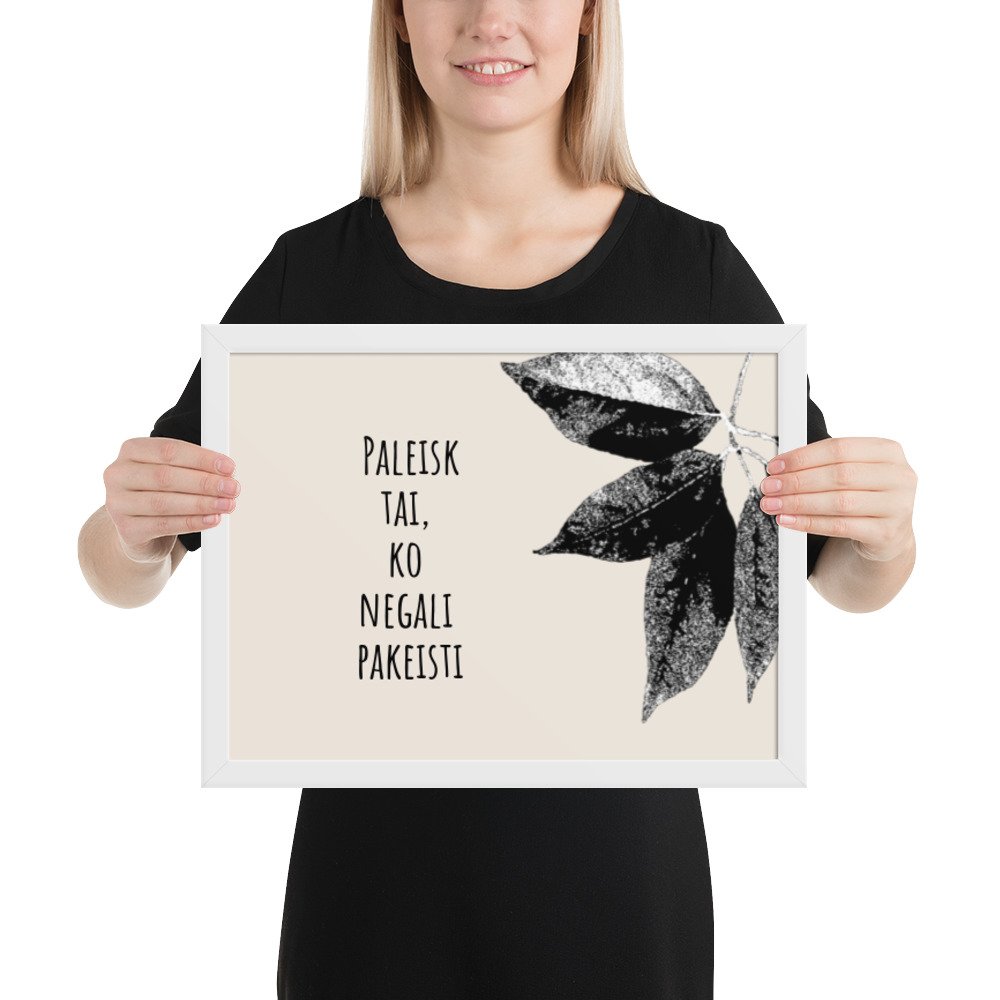 Motyvacijai · Rėmintas paveikslas - Image 4