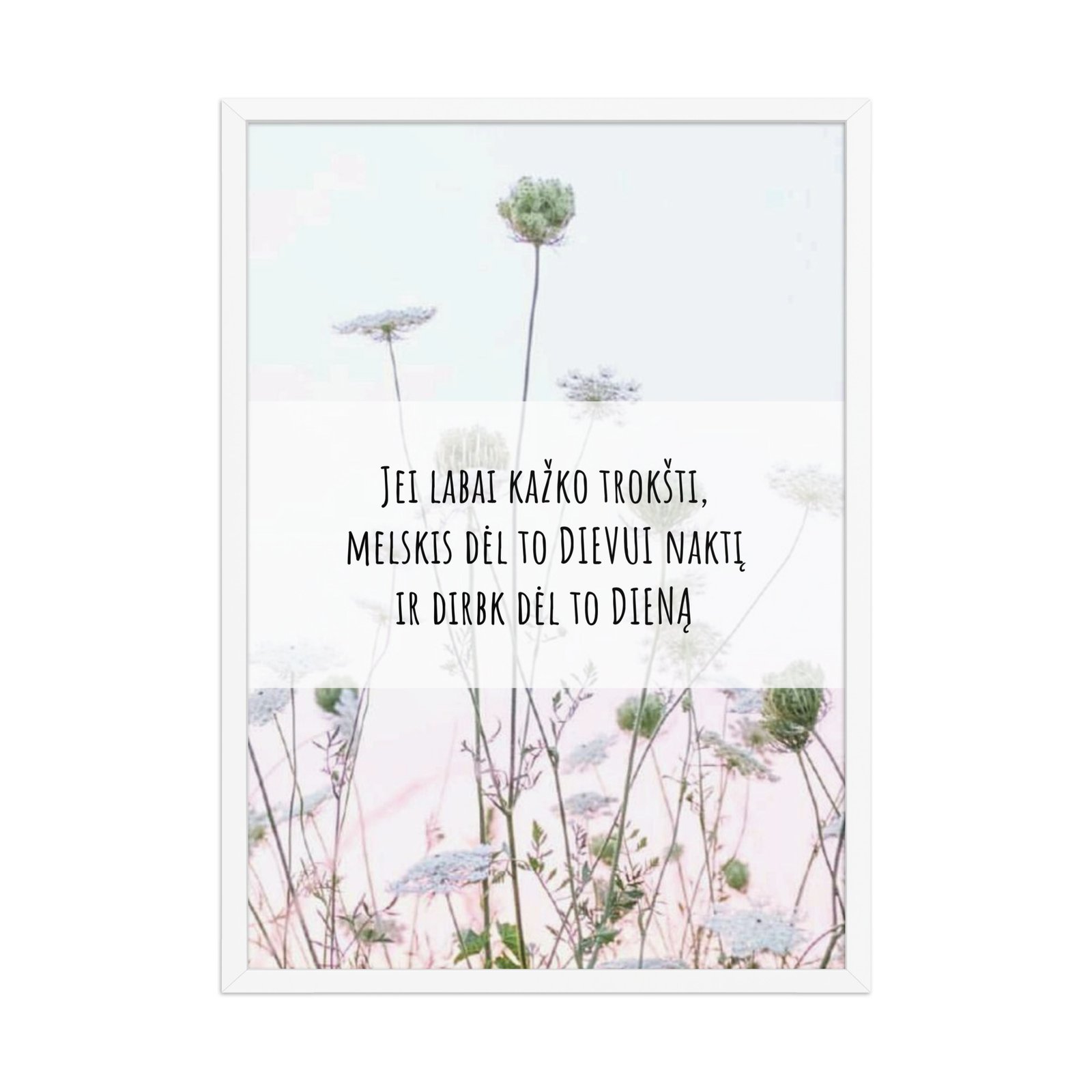 Motyvacijai · Rėmintas paveikslas - Image 3