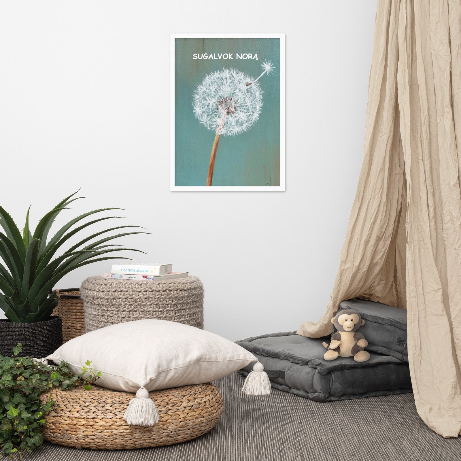 Sugalvok norą · Rėmintas paveikslas - Image 8