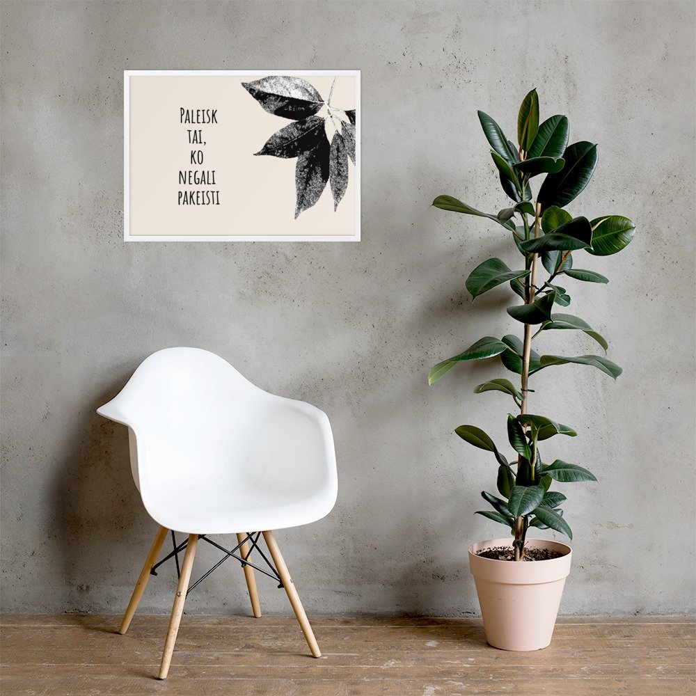 Motyvacijai · Rėmintas paveikslas - Image 8