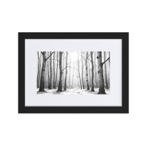 Elegantiškai įrėmintas paveikslas jūsų erdvei.