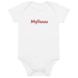 Myliu · Ekologiškos medvilnės siuvinėtas smėlinukas