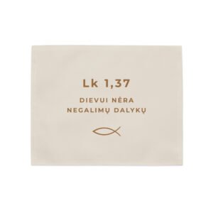 Biblijos citata · Stalo padėkliukai 4 vnt.